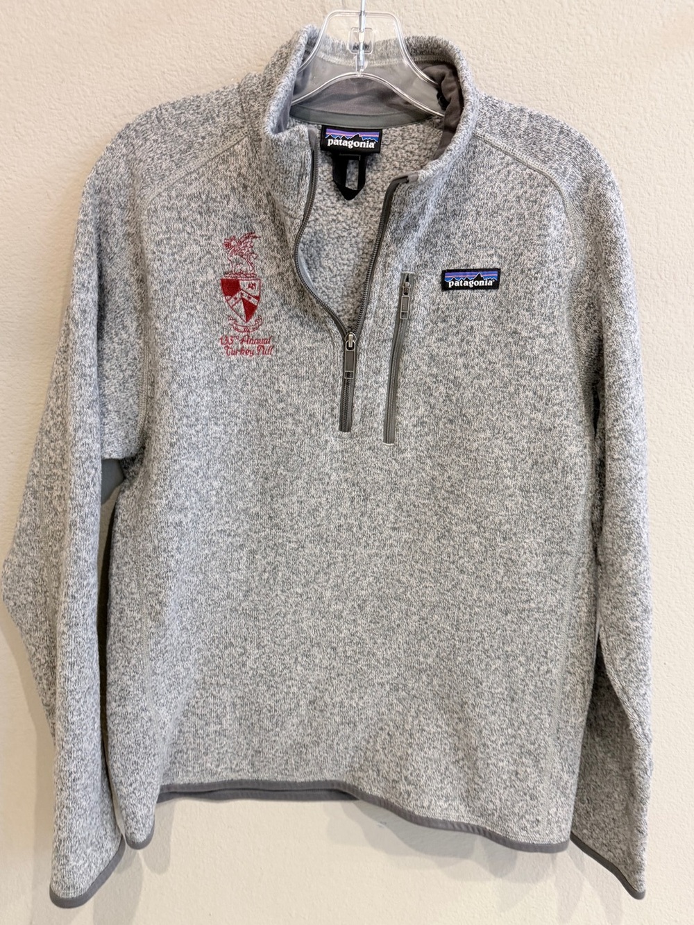 Patagonia Better Sweater Beta Theta Pi KU Kansas Fraternity Turkey Pull Fleece - Picture 2 of 9